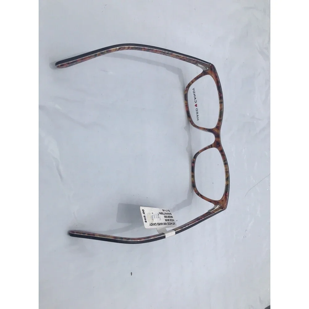 Hard Candy Eyewear HC32 Brown Full Rim Eyeglasses Frame 52/17/140